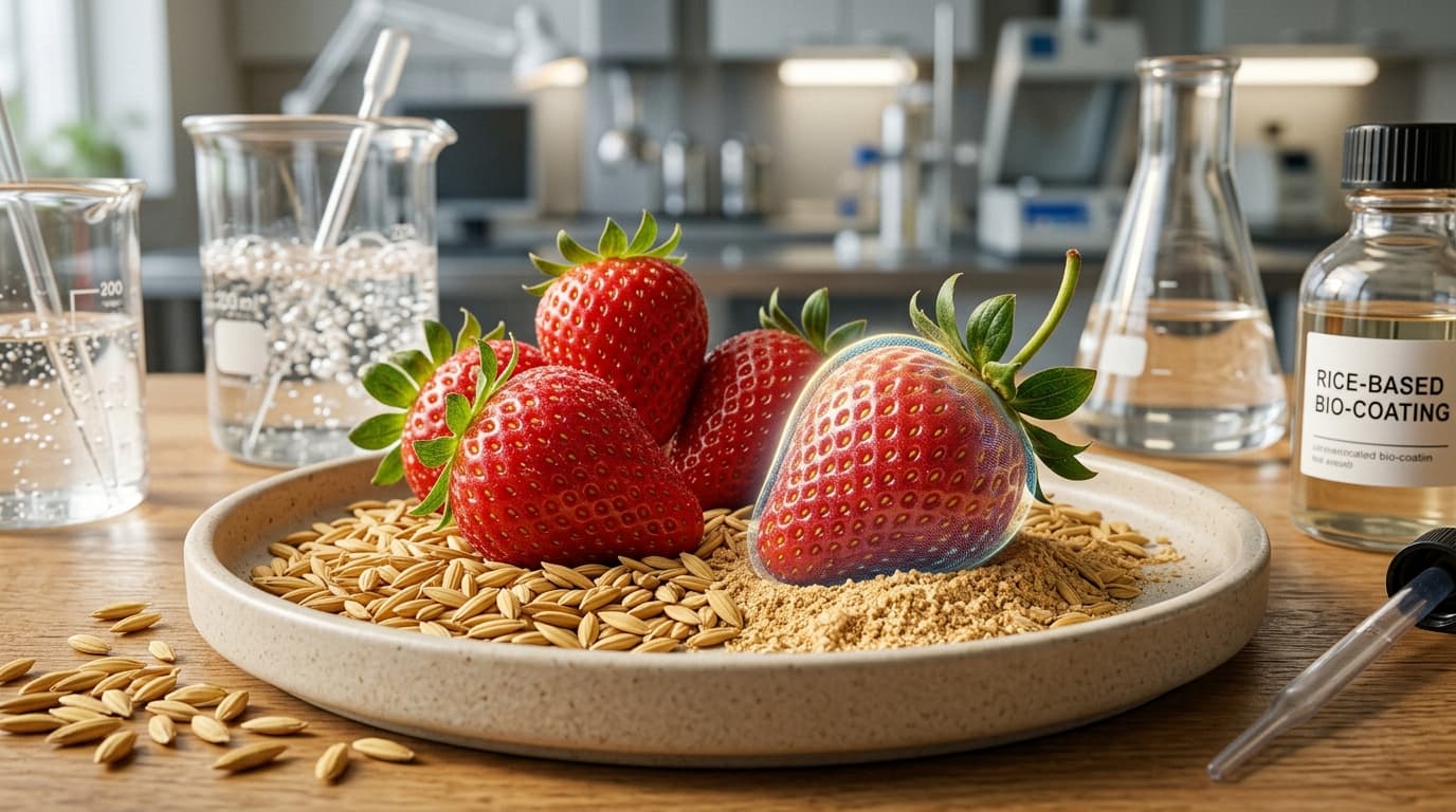 Rice Bran Oil Cake Biopolymer Edible Coating Research thumbnail