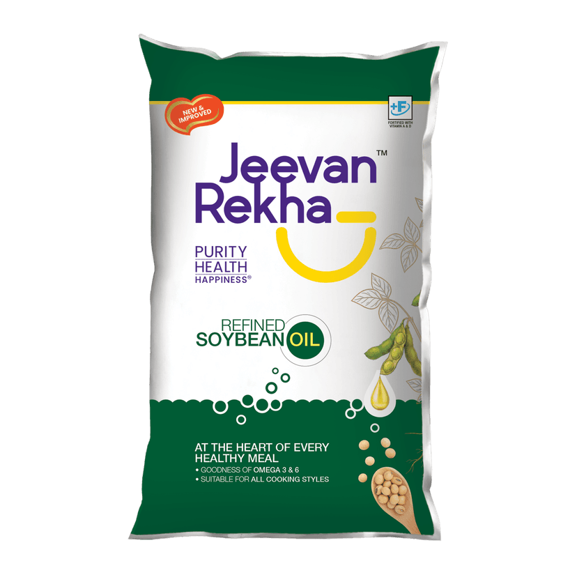 Jeevan Rekha Soybean Oil Pouch